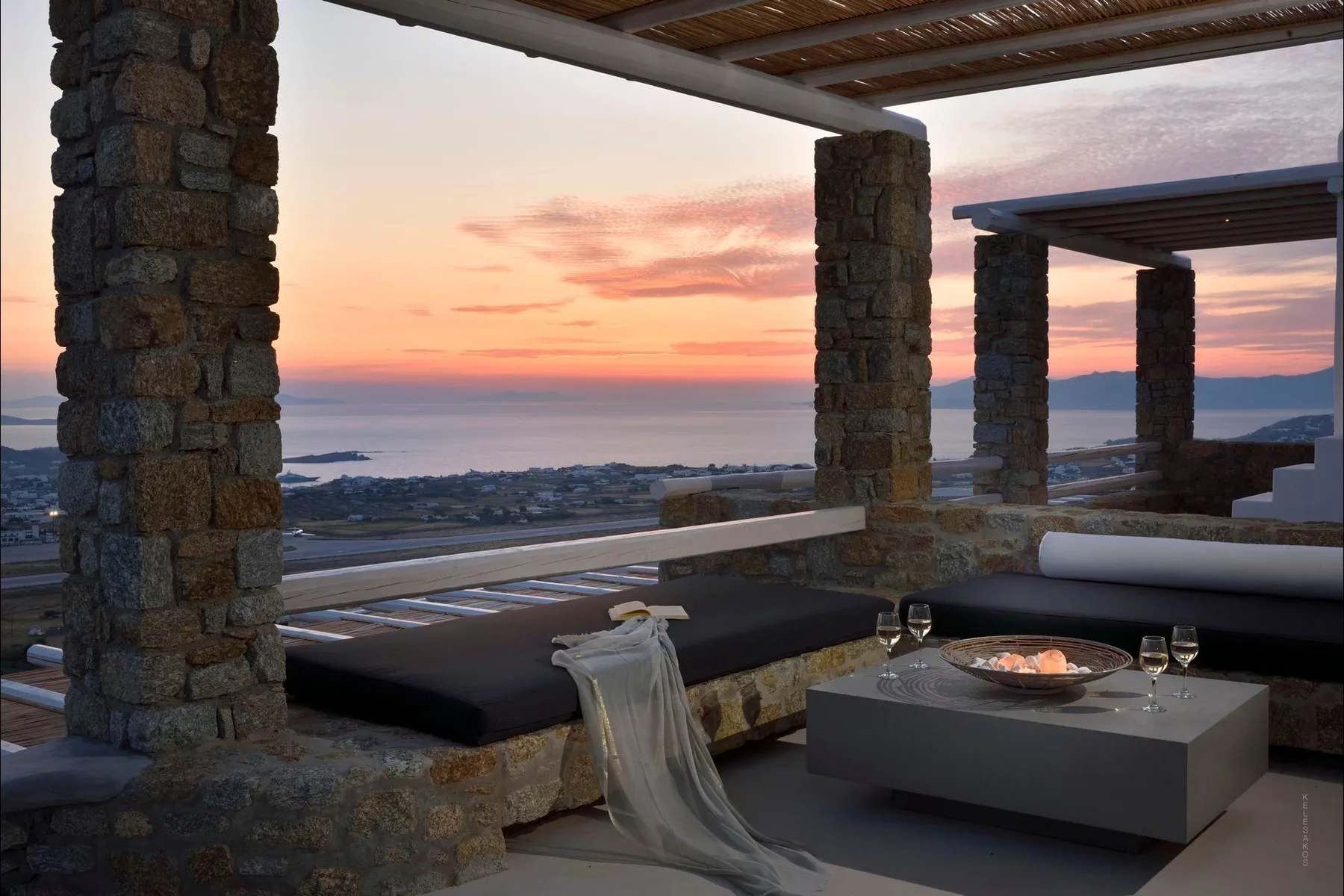 Flavienne villa in Mykonos