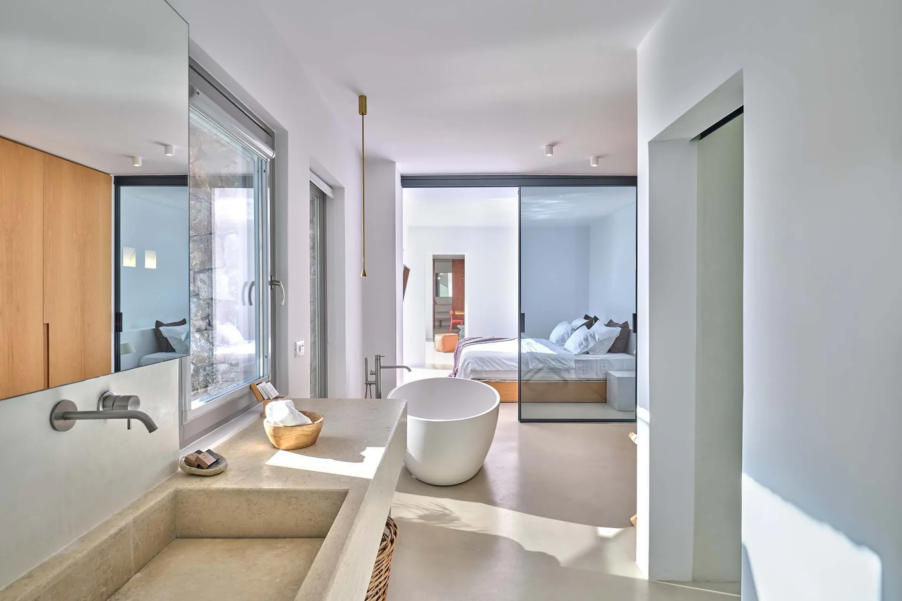 Satin Villa in Santorini
