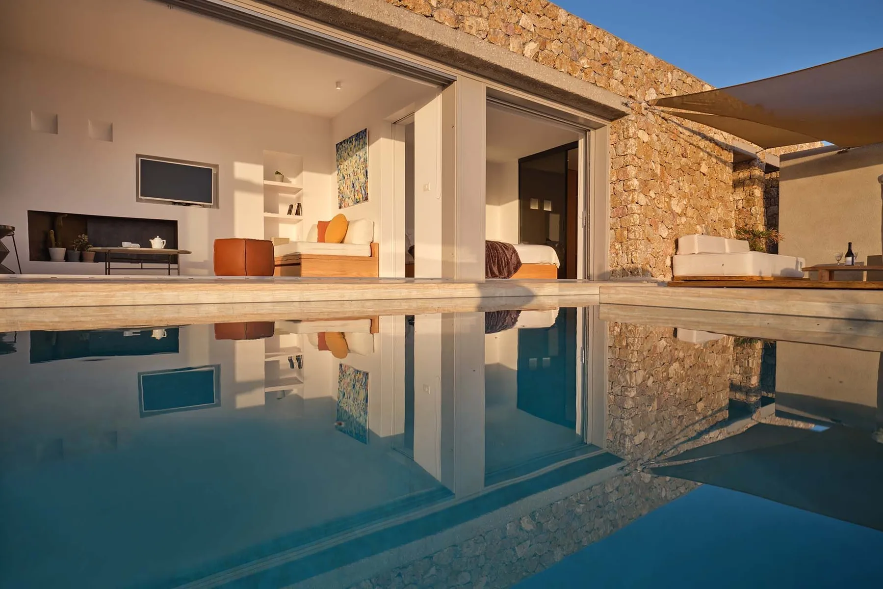 Satin Villa in Santorini