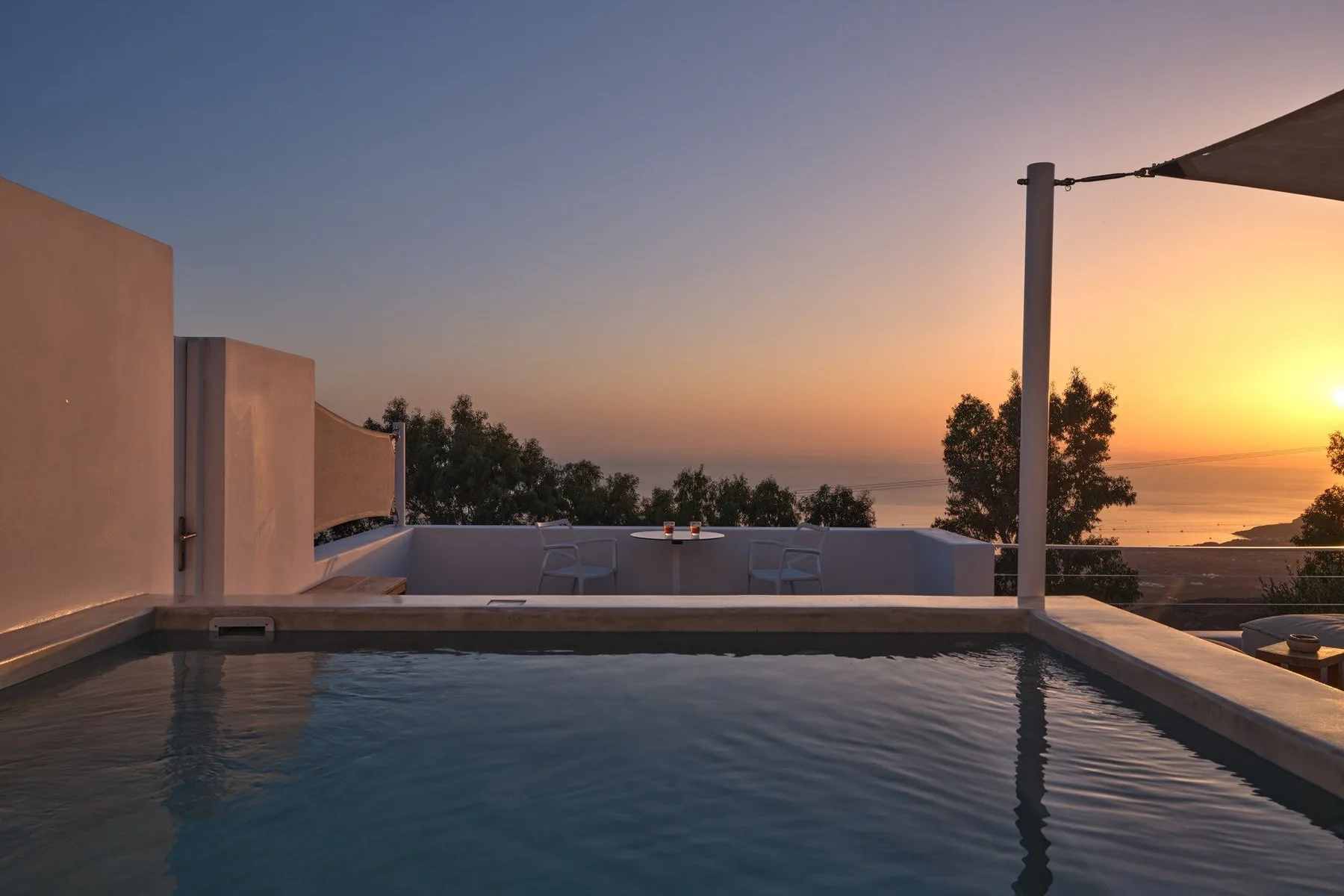 Satin Villa in Santorini