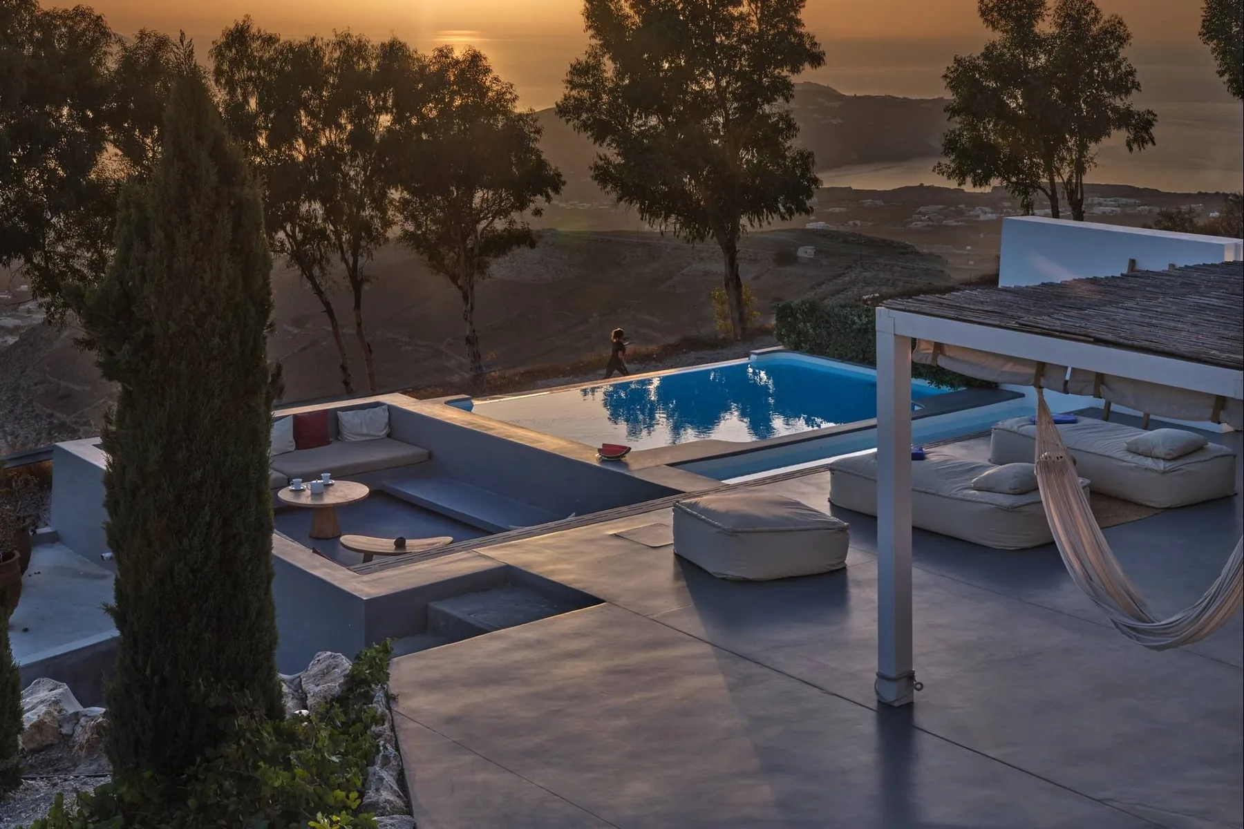Satin Villa in Santorini