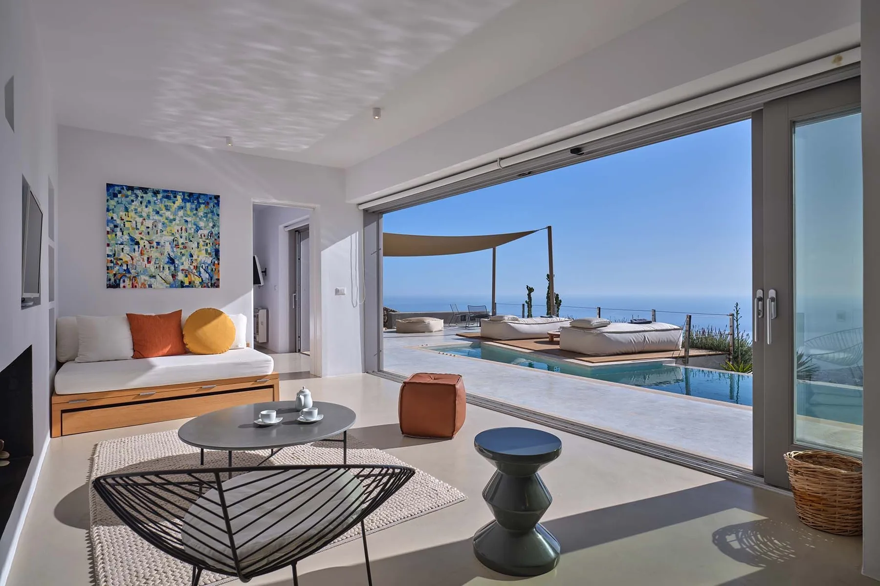 Satin Villa in Santorini