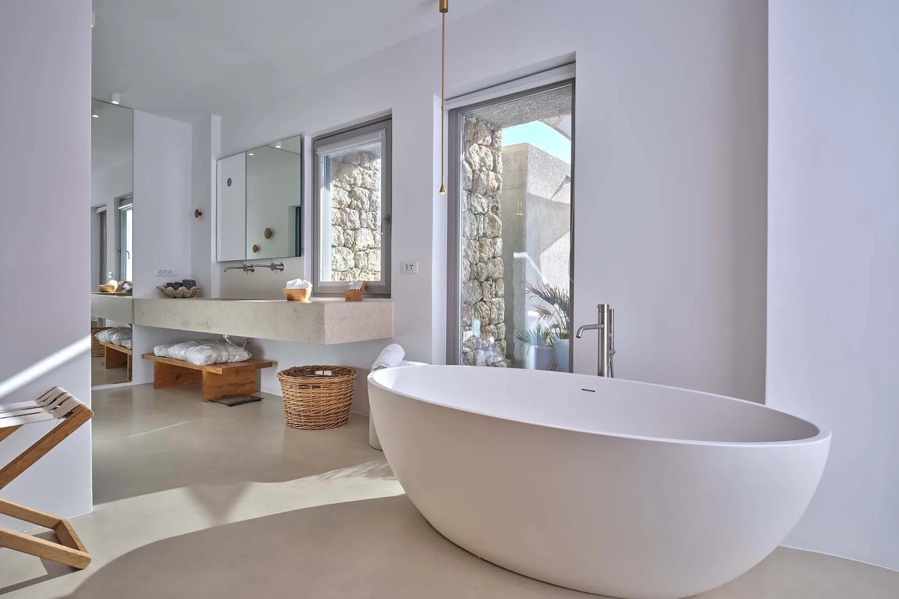 Satin Villa in Santorini