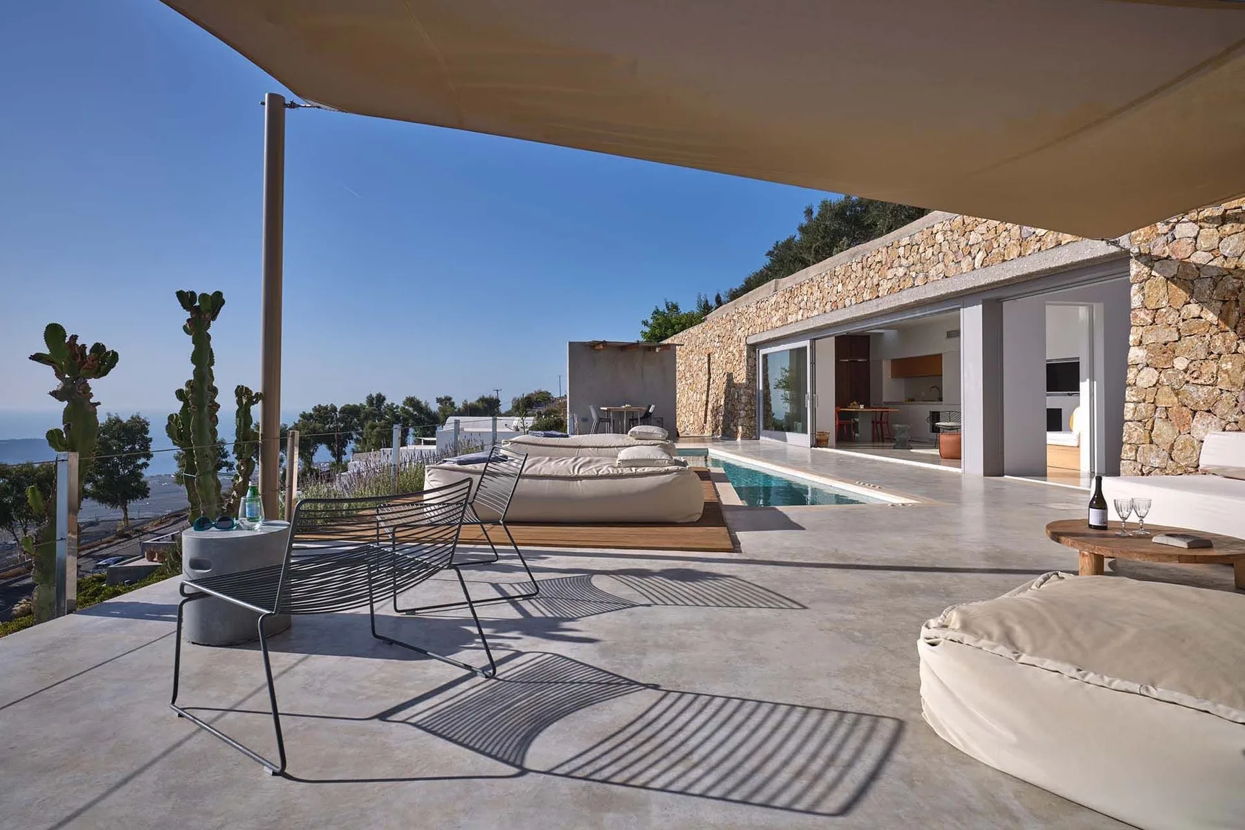 Satin Villa in Santorini