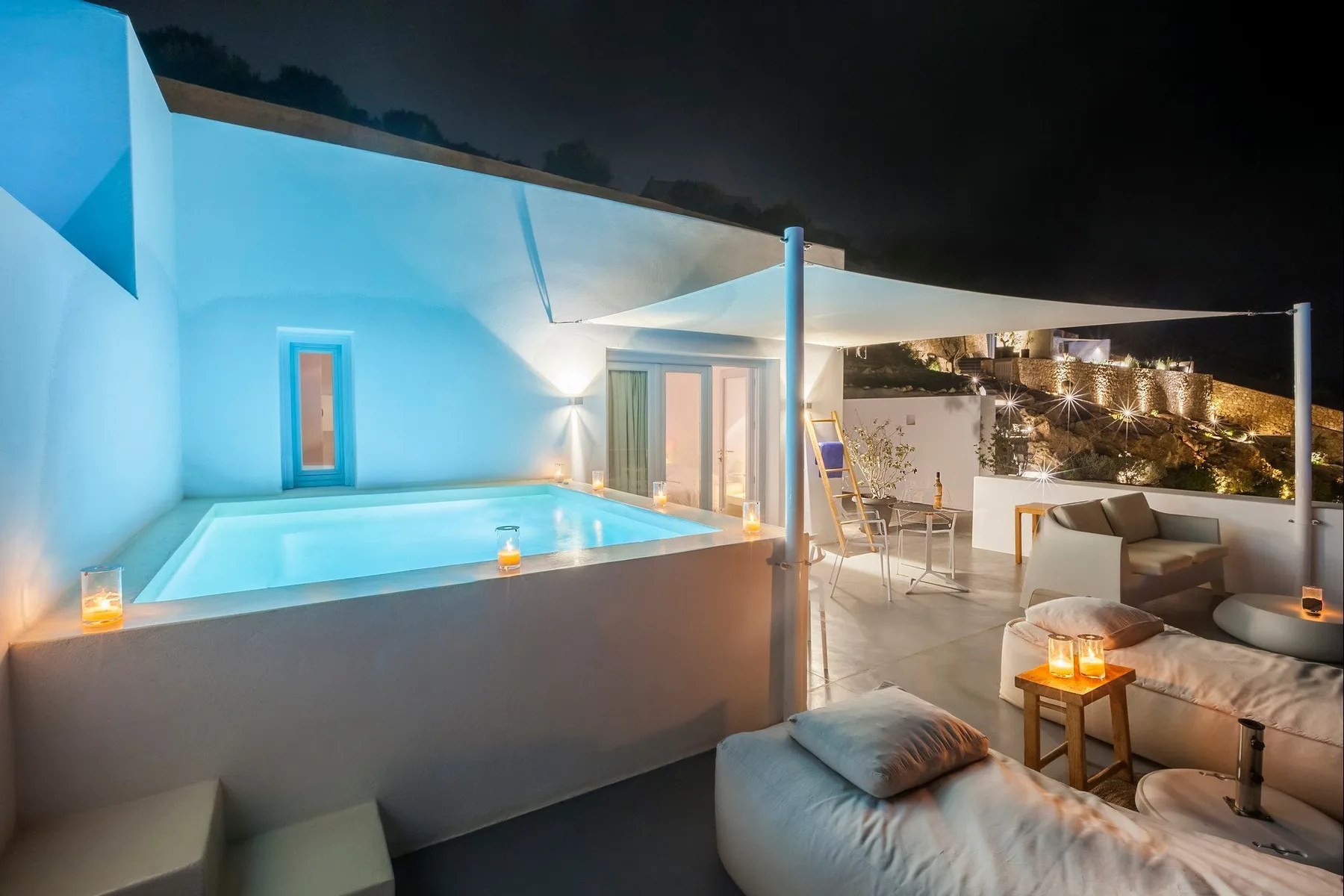 Satin Villa in Santorini