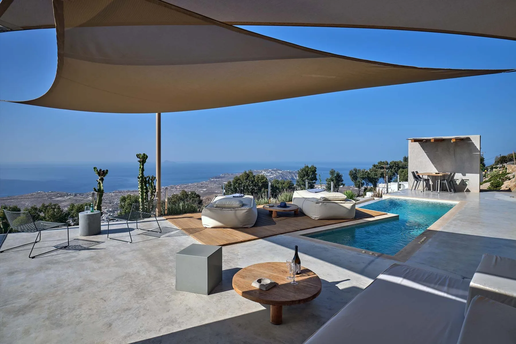 Satin Villa in Santorini