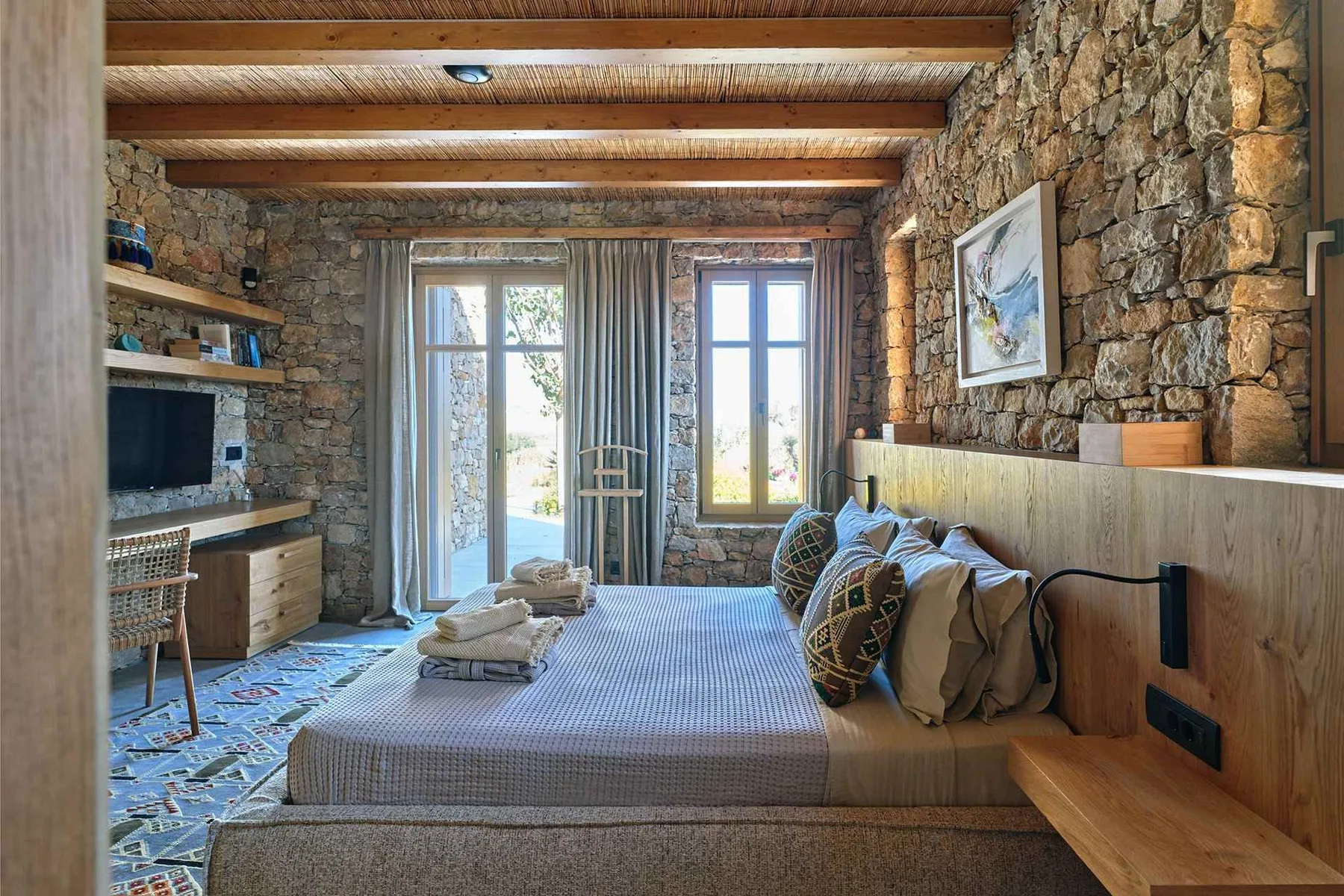 Marley villa in Paros
