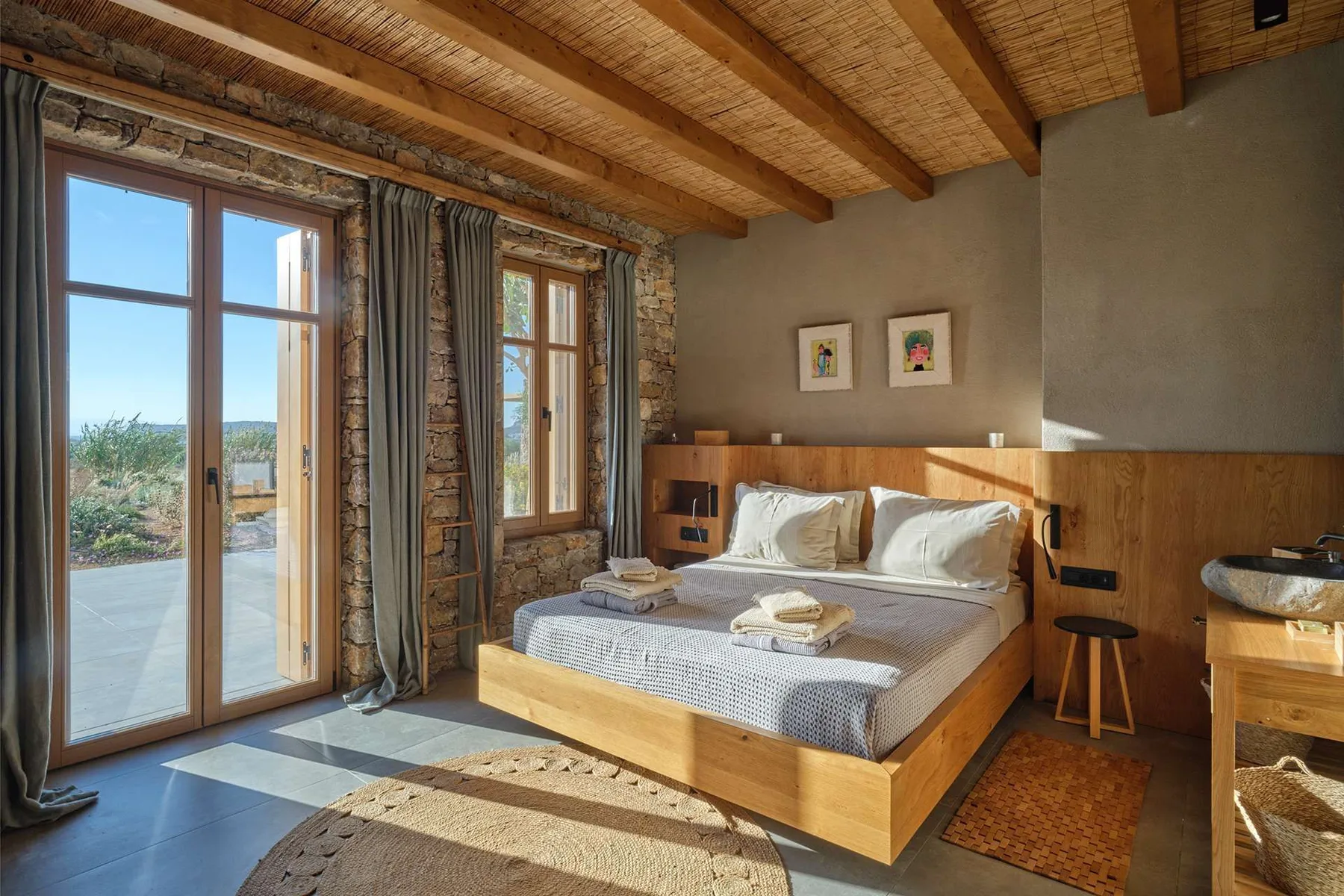 Marley villa in Paros
