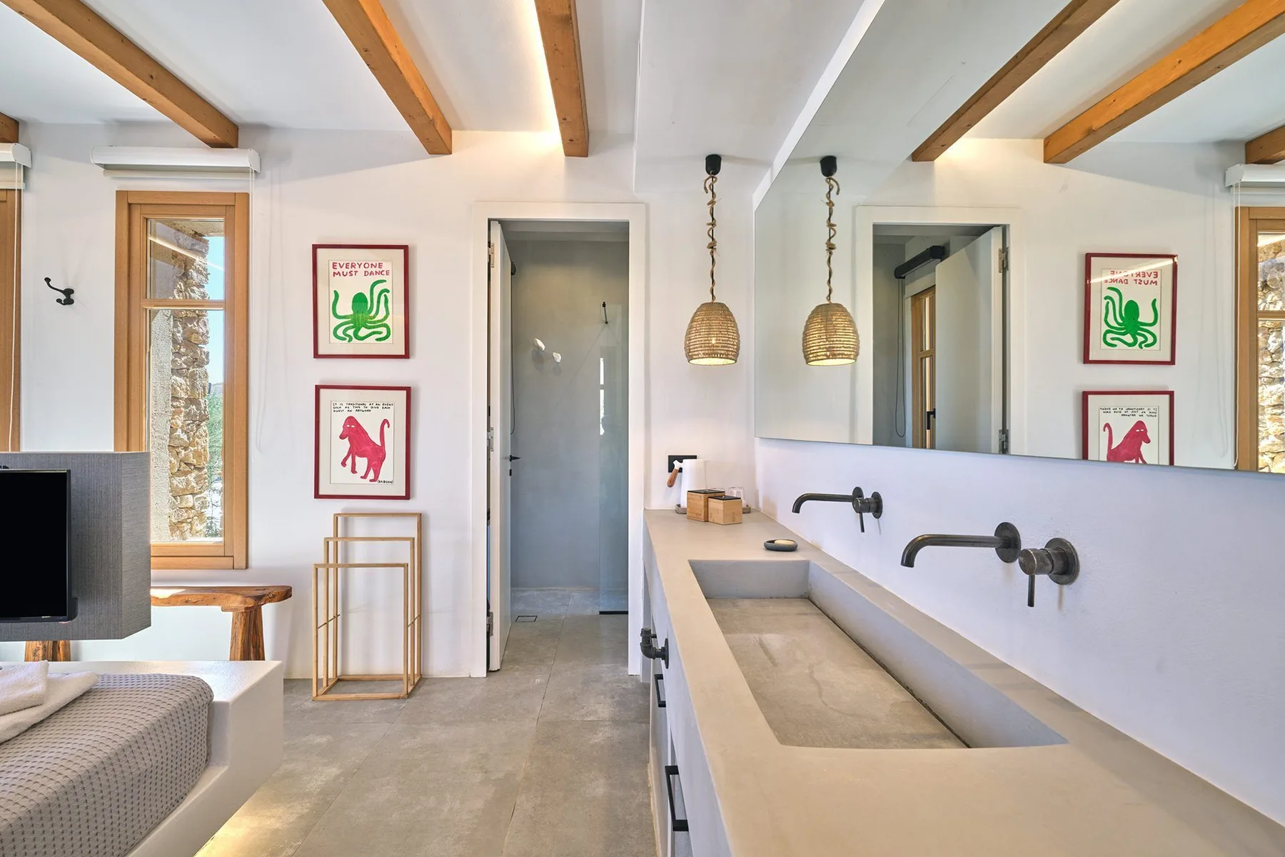 Marley villa in Paros