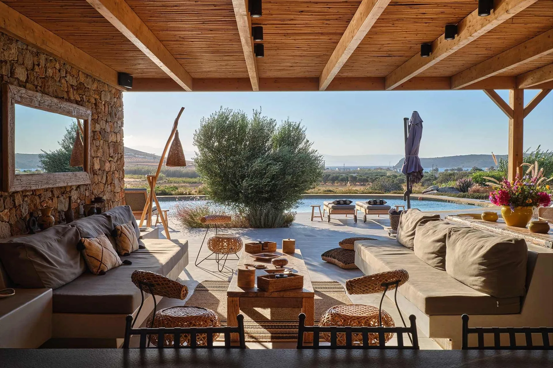 Marley villa in Paros