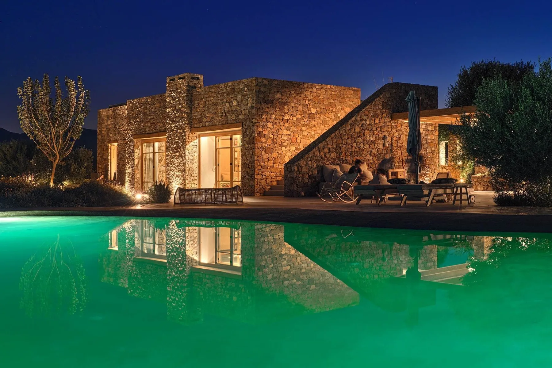 Marley villa in Paros