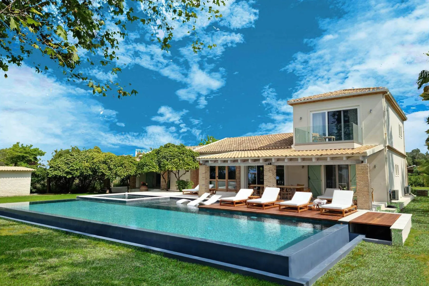 Jordan villa in Corfu