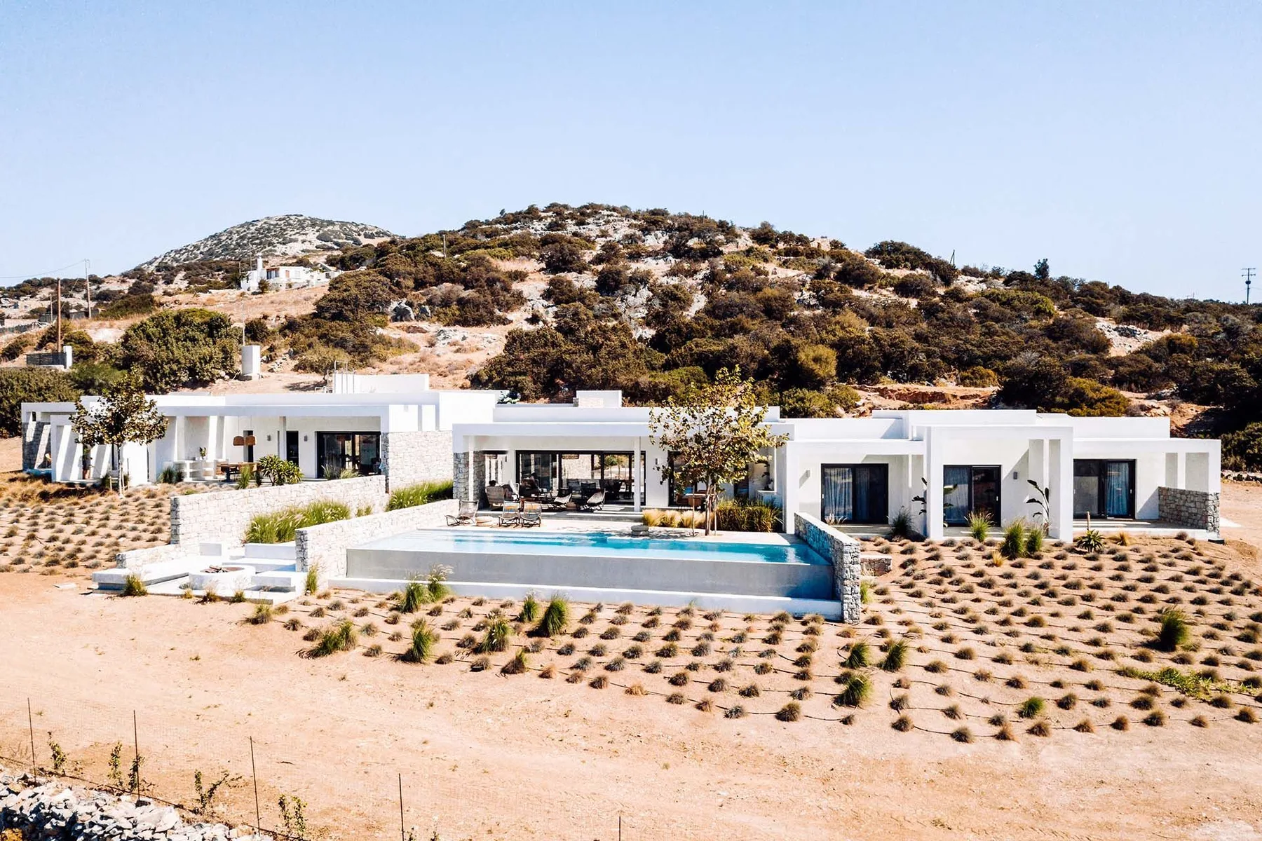 Chenille villa in Naxos