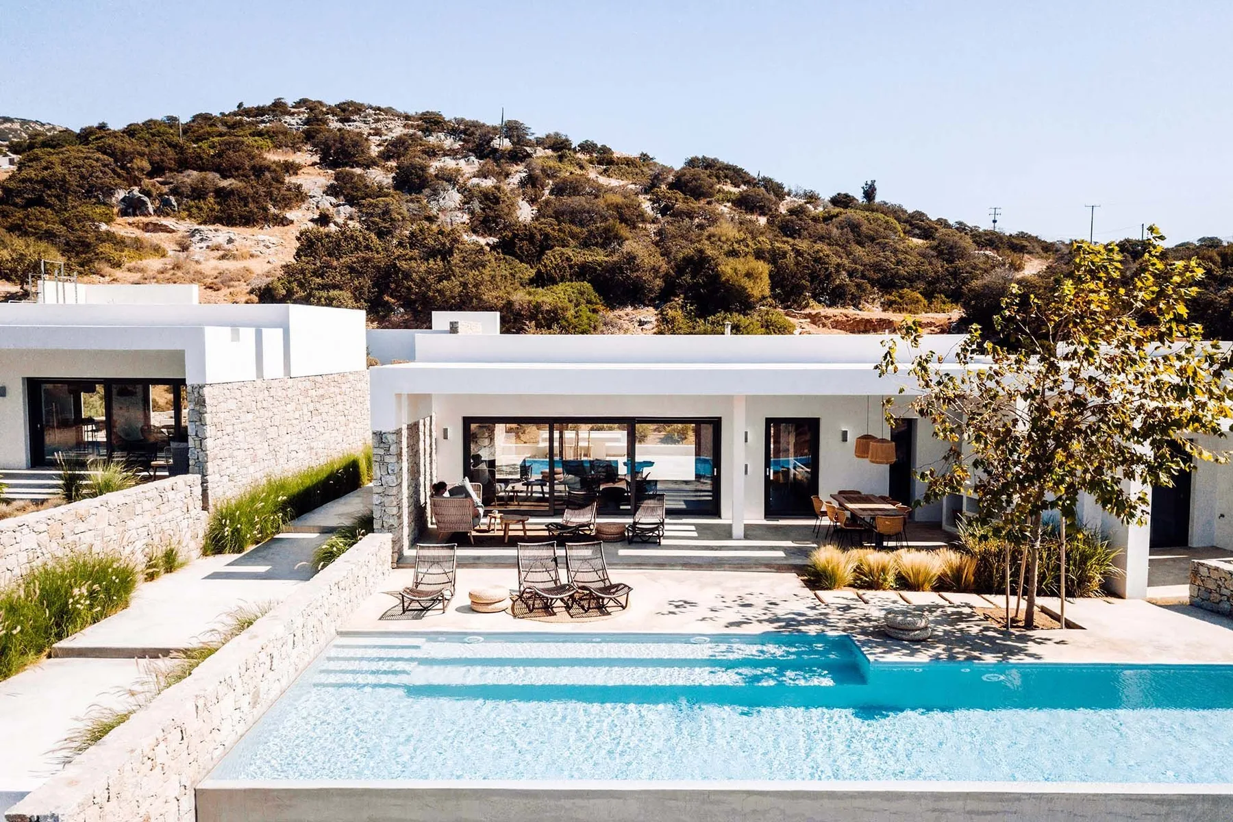 Chenille villa in Naxos