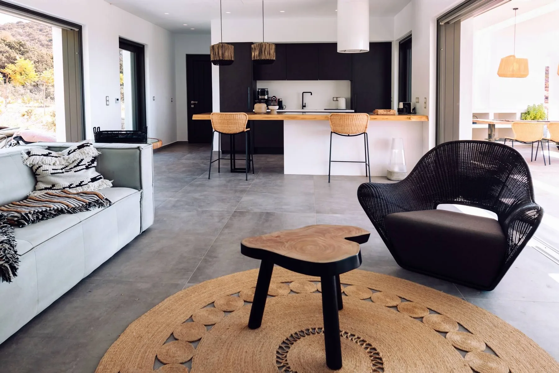 Chenille villa in Naxos