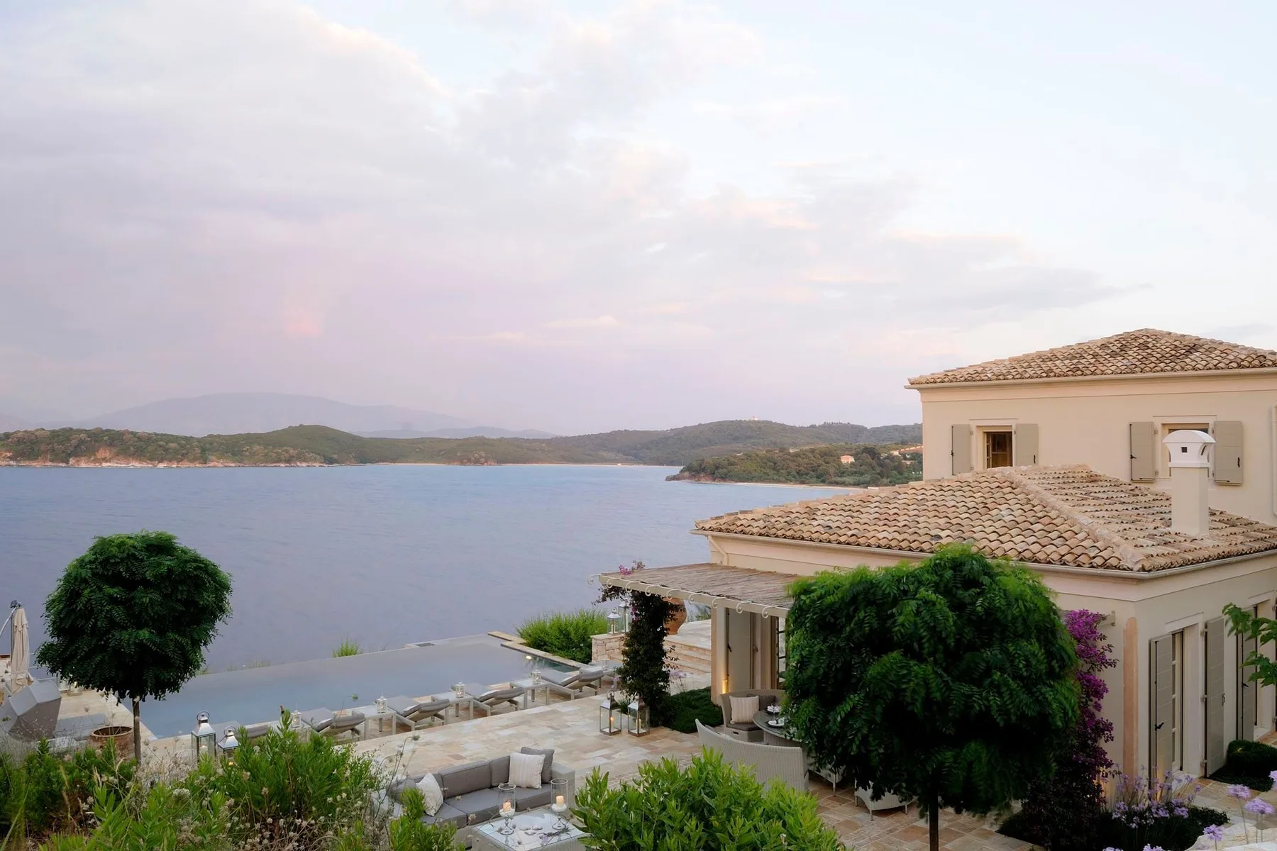 Iphigenia villa in Corfu