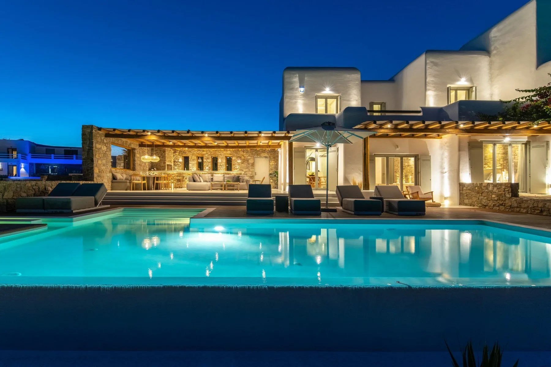 Silk villa in Mykonos