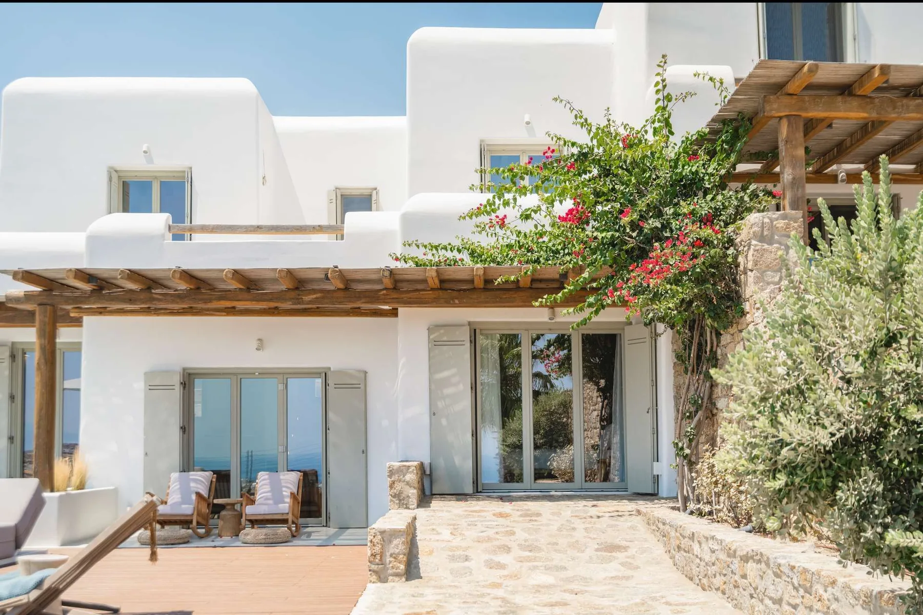 Silk villa in Mykonos