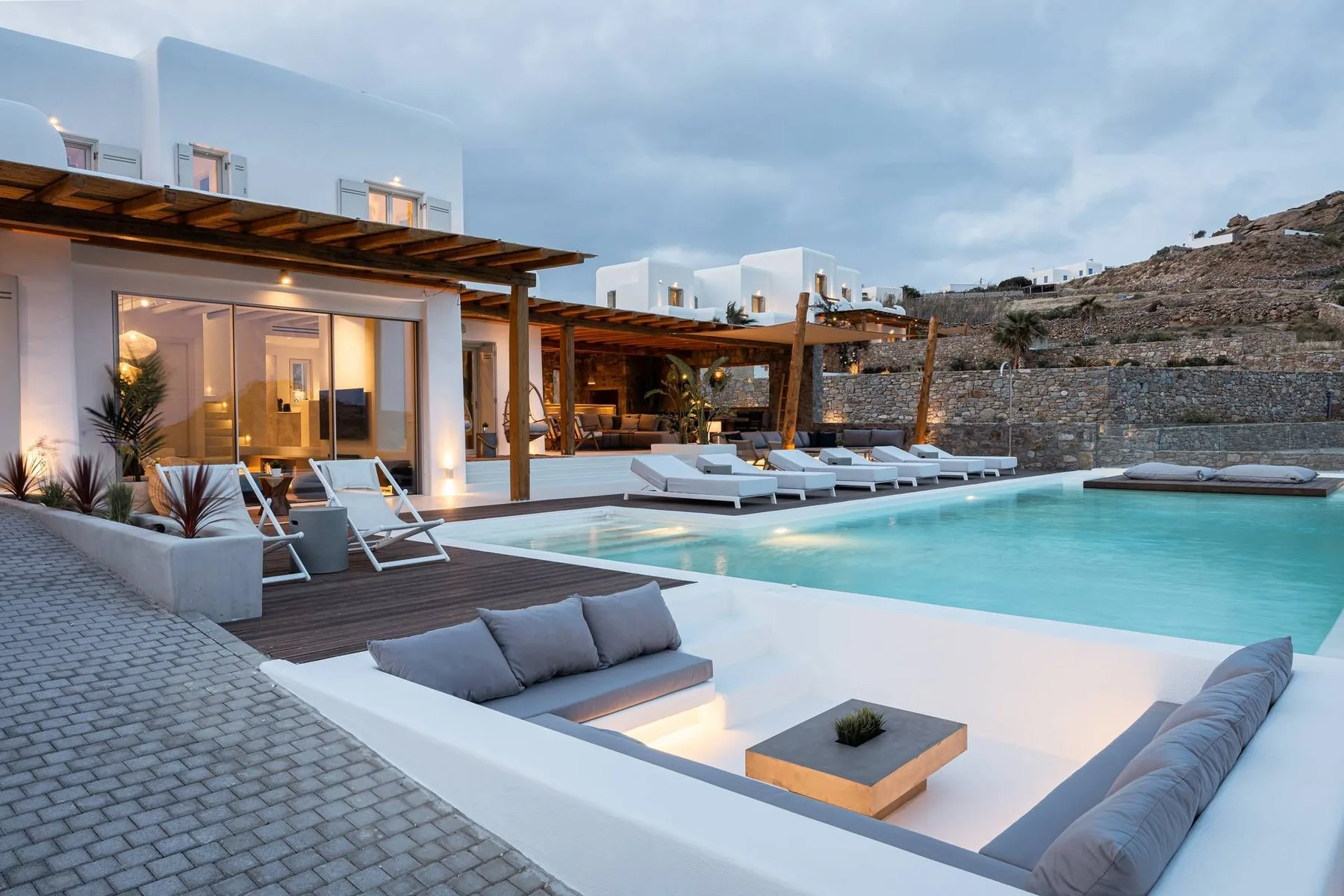 Silk villa in Mykonos