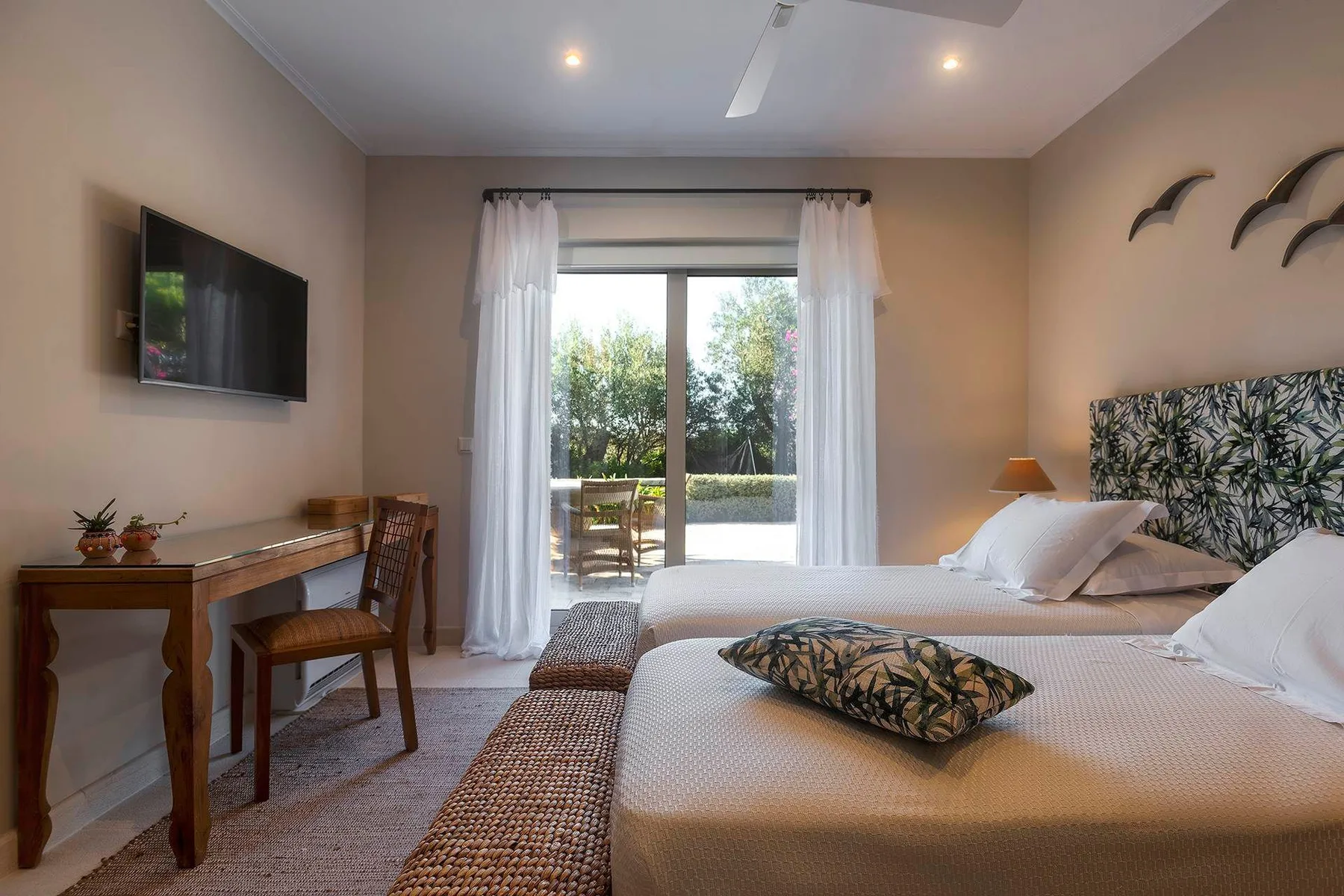 Wisteria villa in Corfu