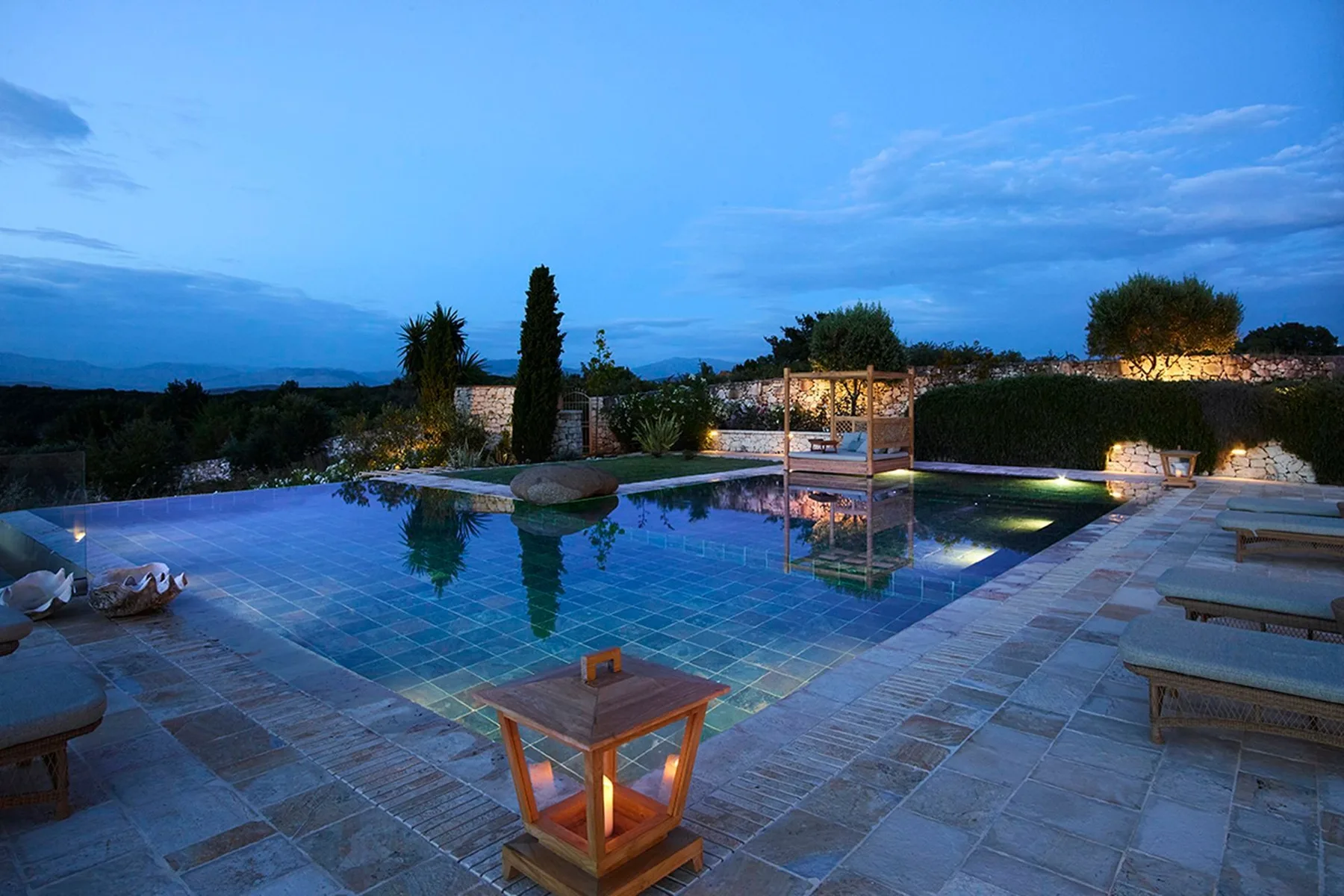 Wisteria villa in Corfu
