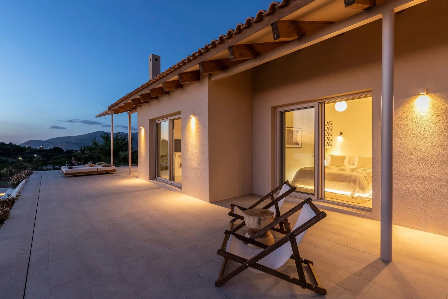 Chestnut villa in Kefalonia