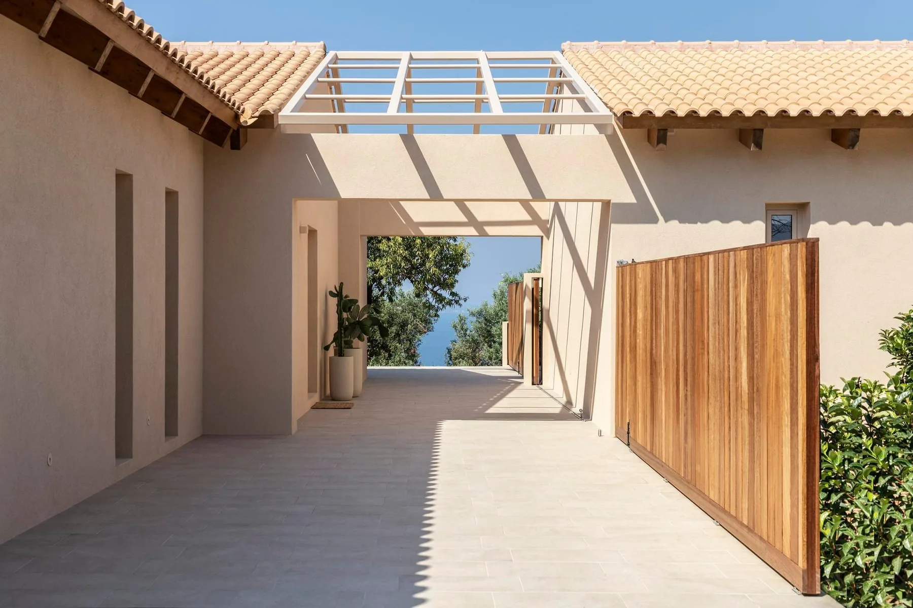 Chestnut villa in Kefalonia