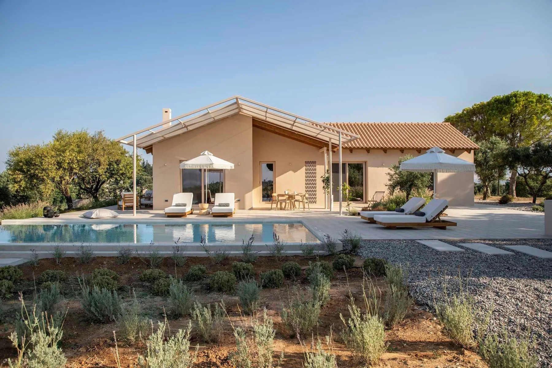 Chestnut villa in Kefalonia