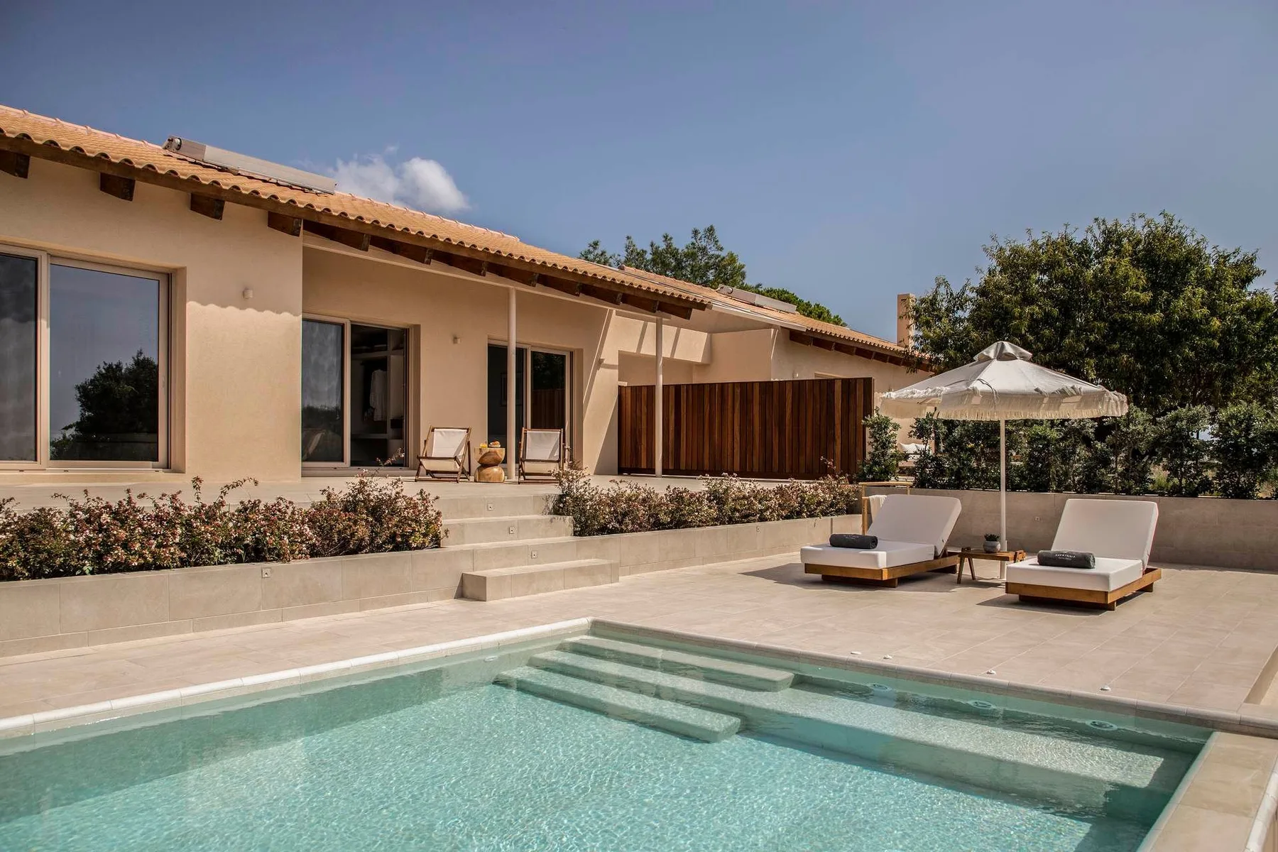 Chestnut villa in Kefalonia