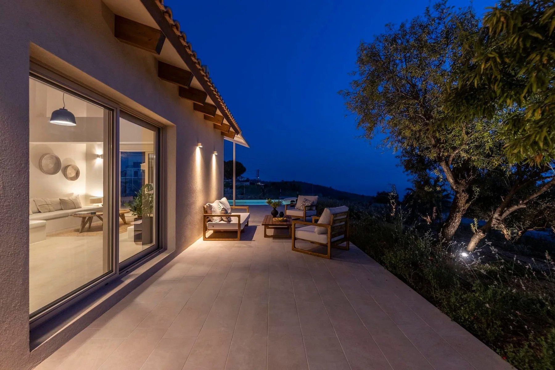 Chestnut villa in Kefalonia