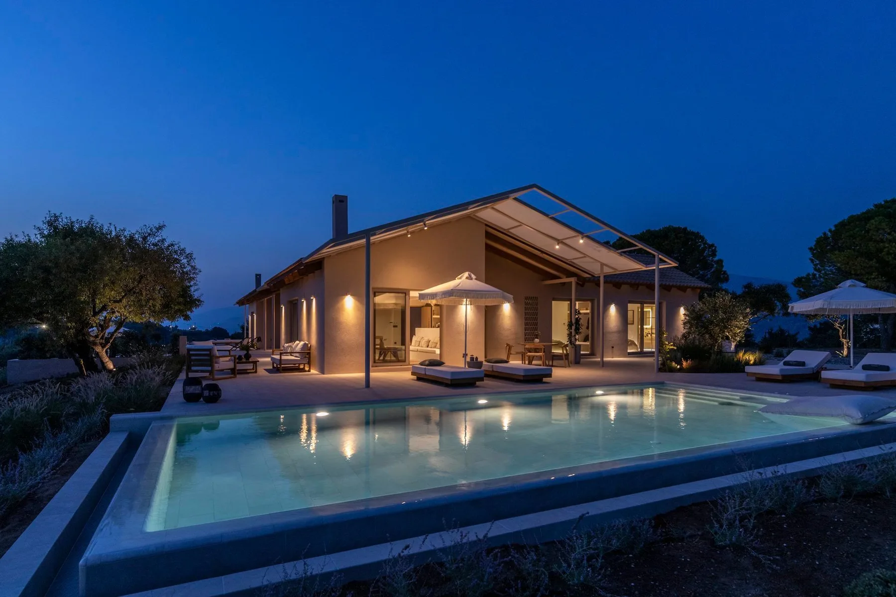 Chestnut villa in Kefalonia