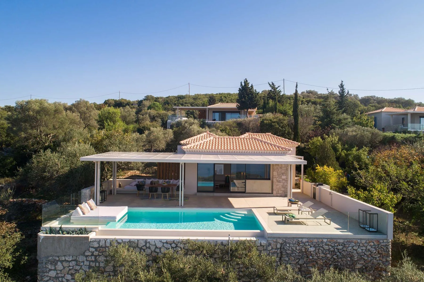 Saffron villa in Lefkada