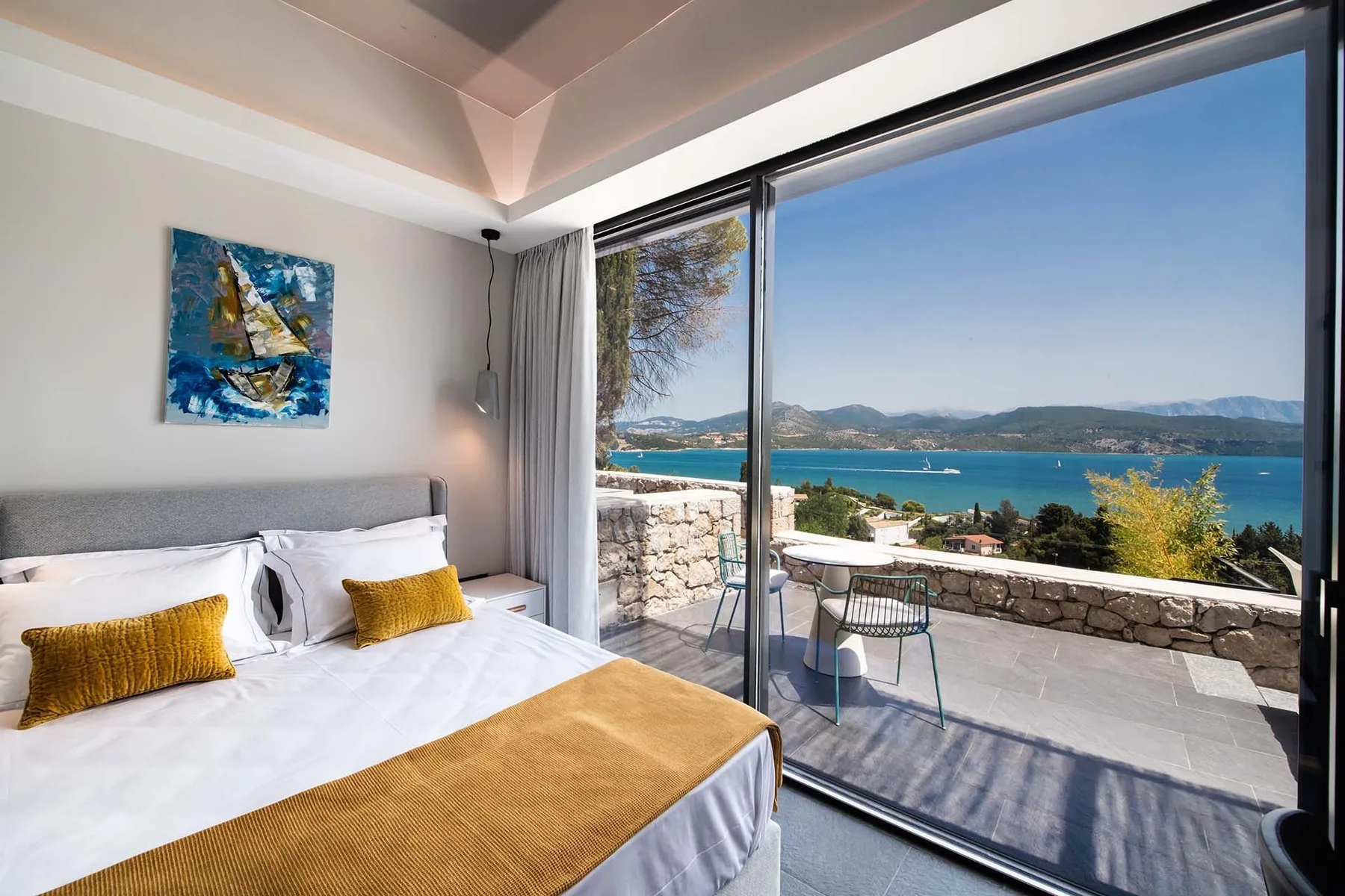 Hibiscus villa in Lefkada