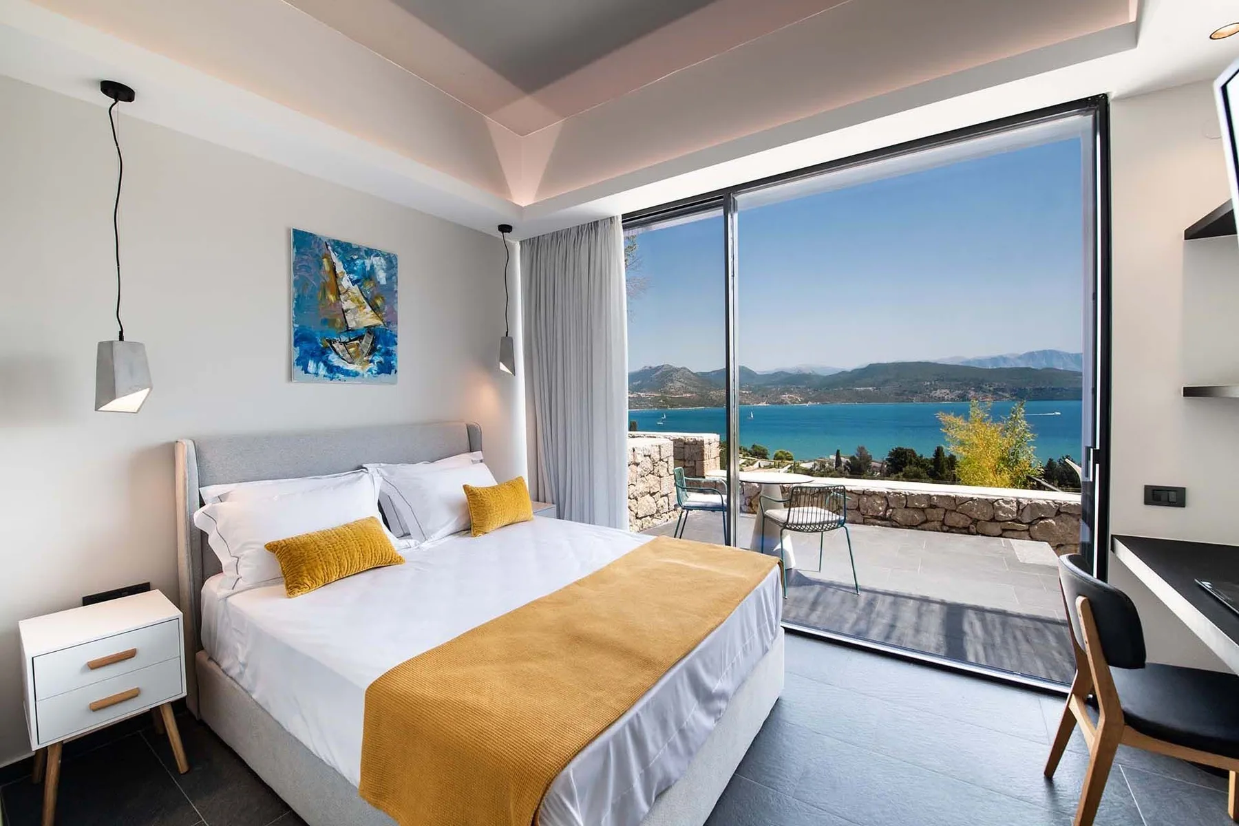 Hibiscus villa in Lefkada