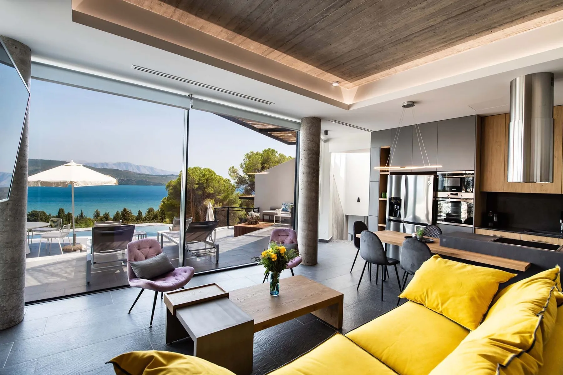 Hibiscus villa in Lefkada