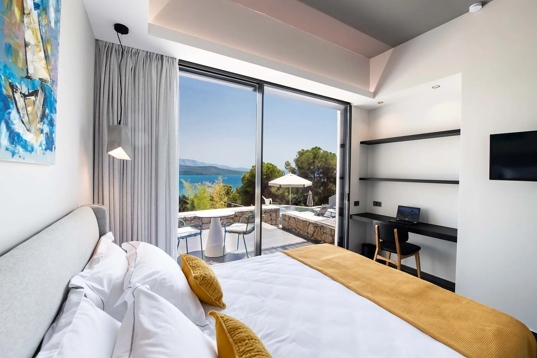Hibiscus villa in Lefkada