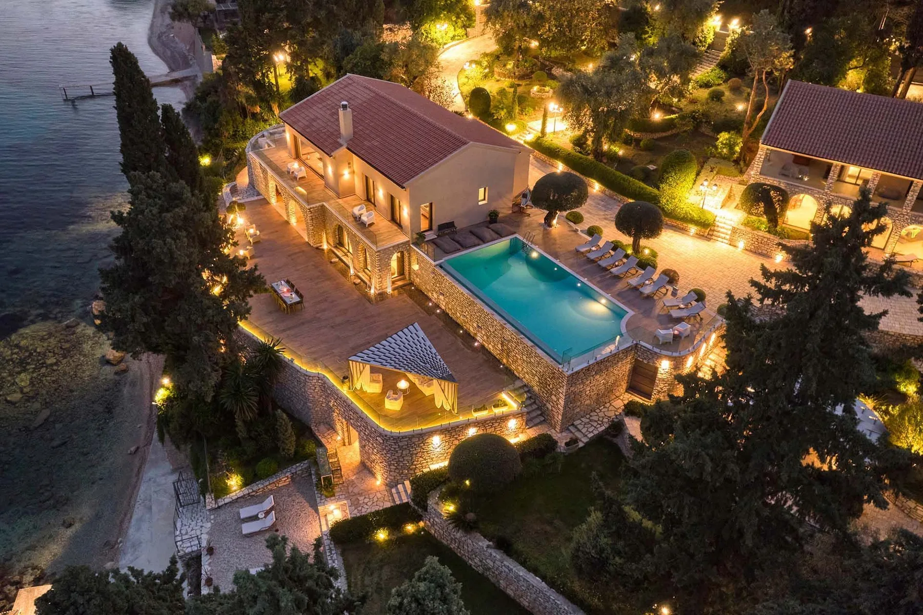 Kalypso villa in Corfu