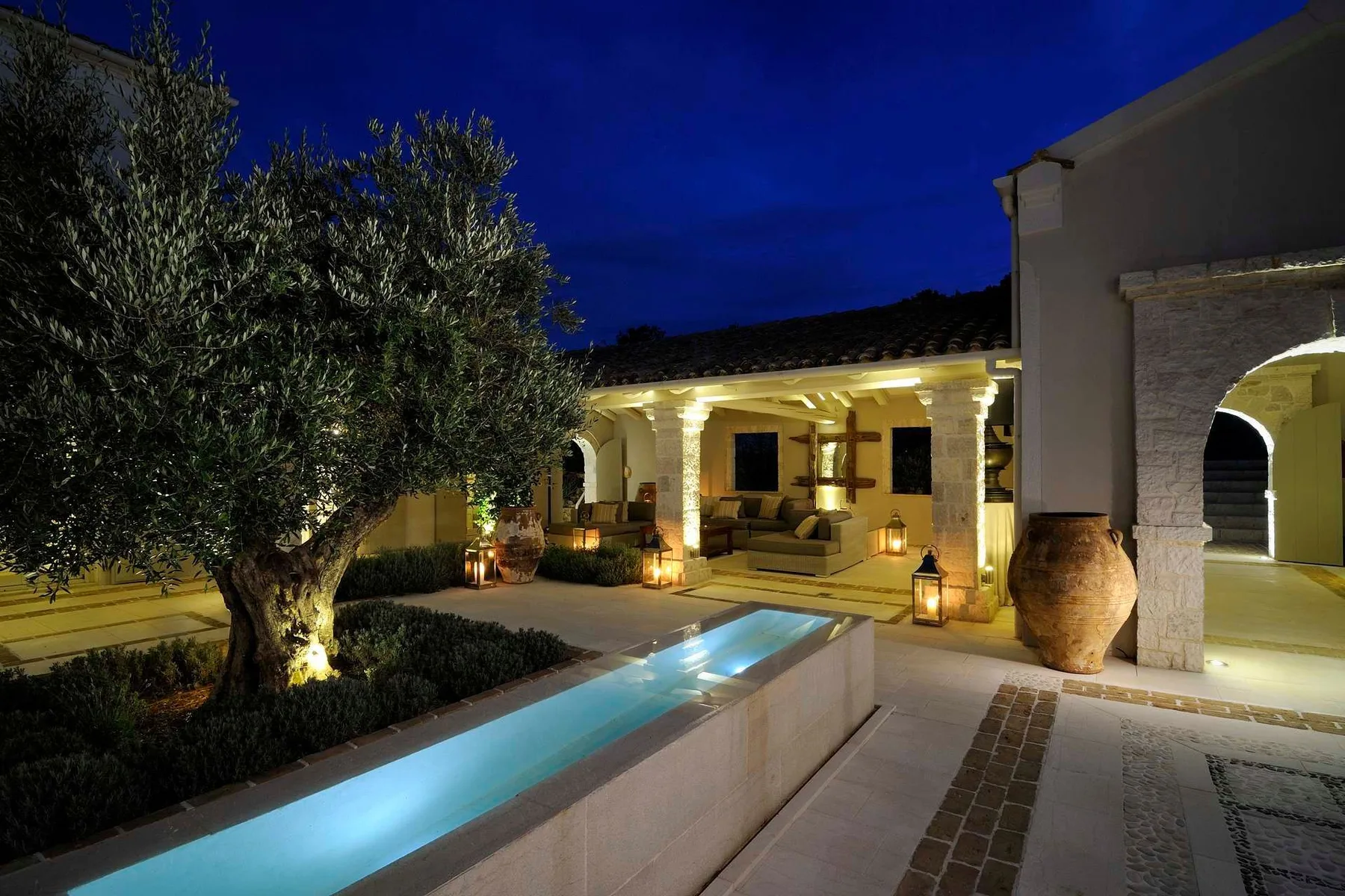 Heron villa in Corfu