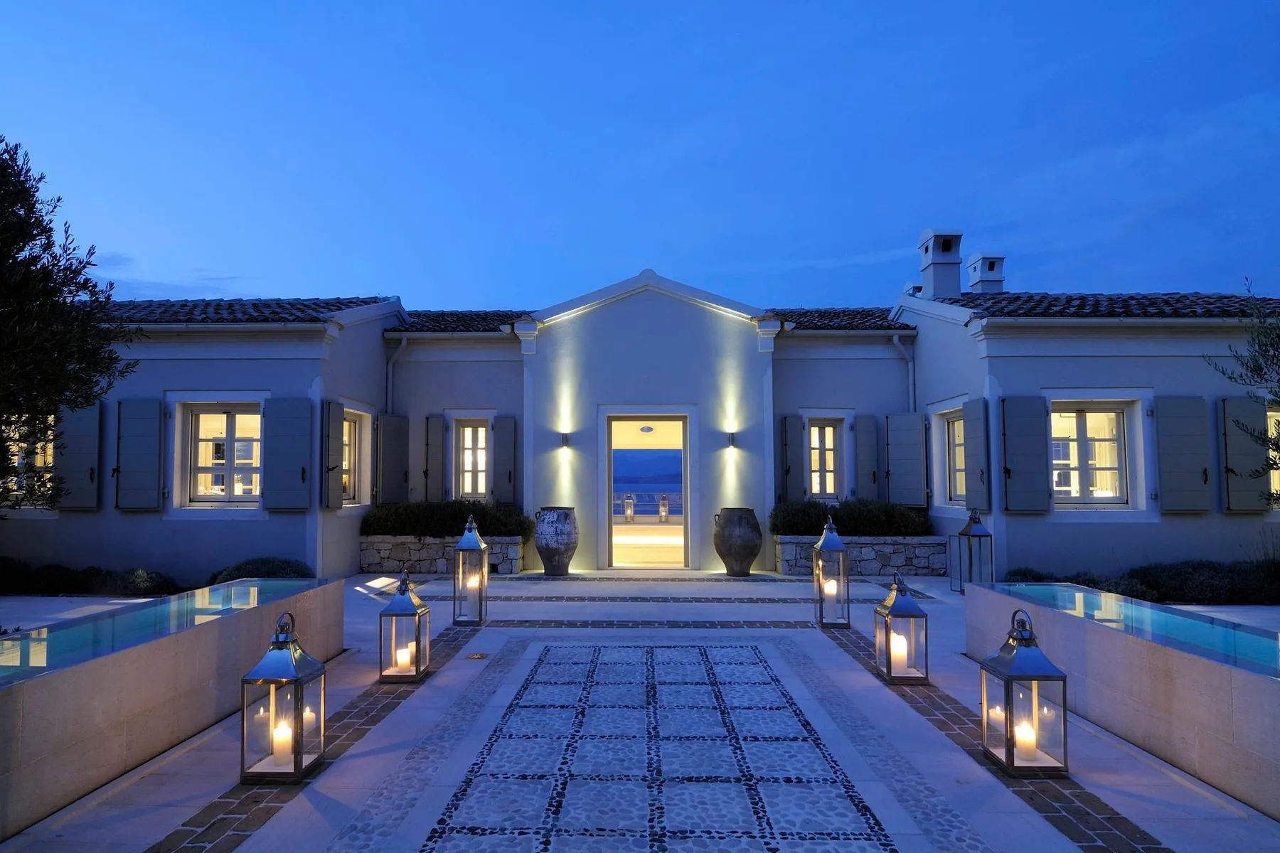 Heron villa in Corfu