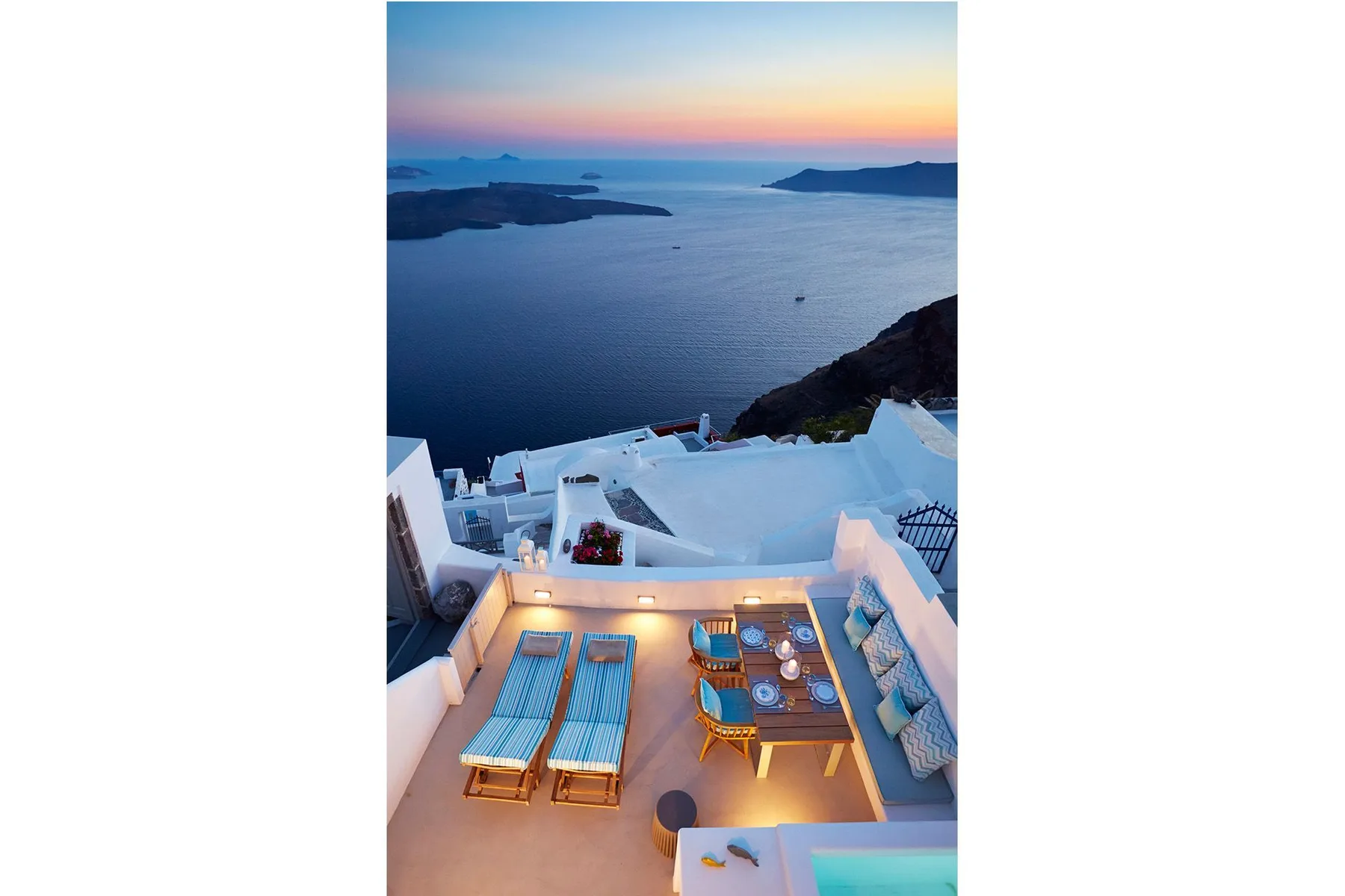 Cliff Haven Villa in Santorini