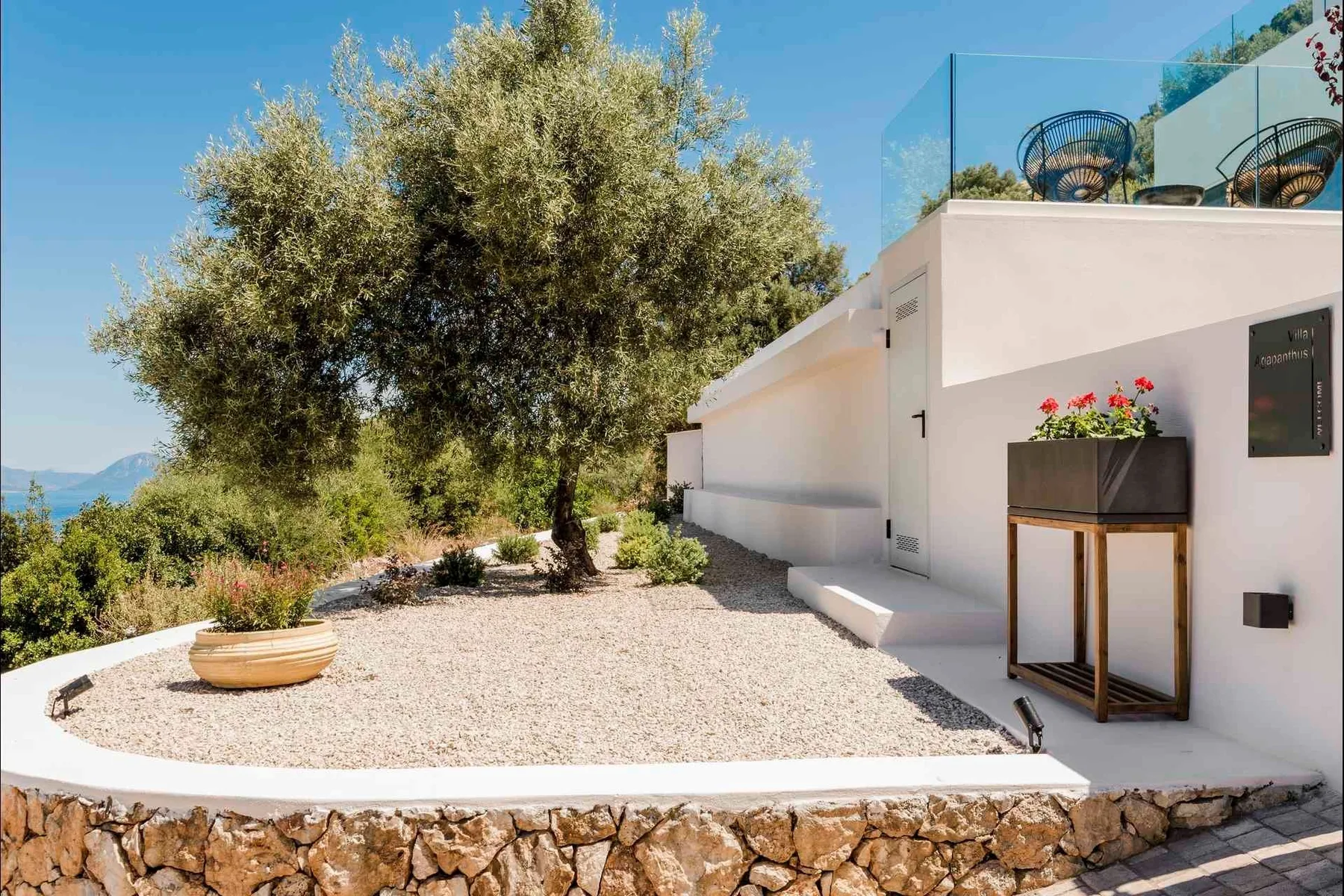 Bellflower villa in Lefkada