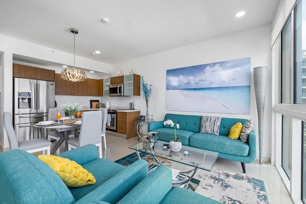 2BS-Blue312 - Sip of Sunshine Condo Oceanfront in Aruba