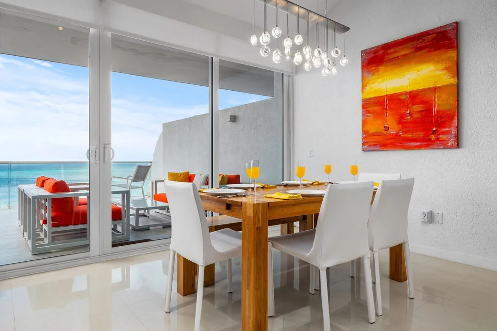 3BPH-BluePH2-2 - Aruba Family Friendly Oceanview PH with Hot Tub