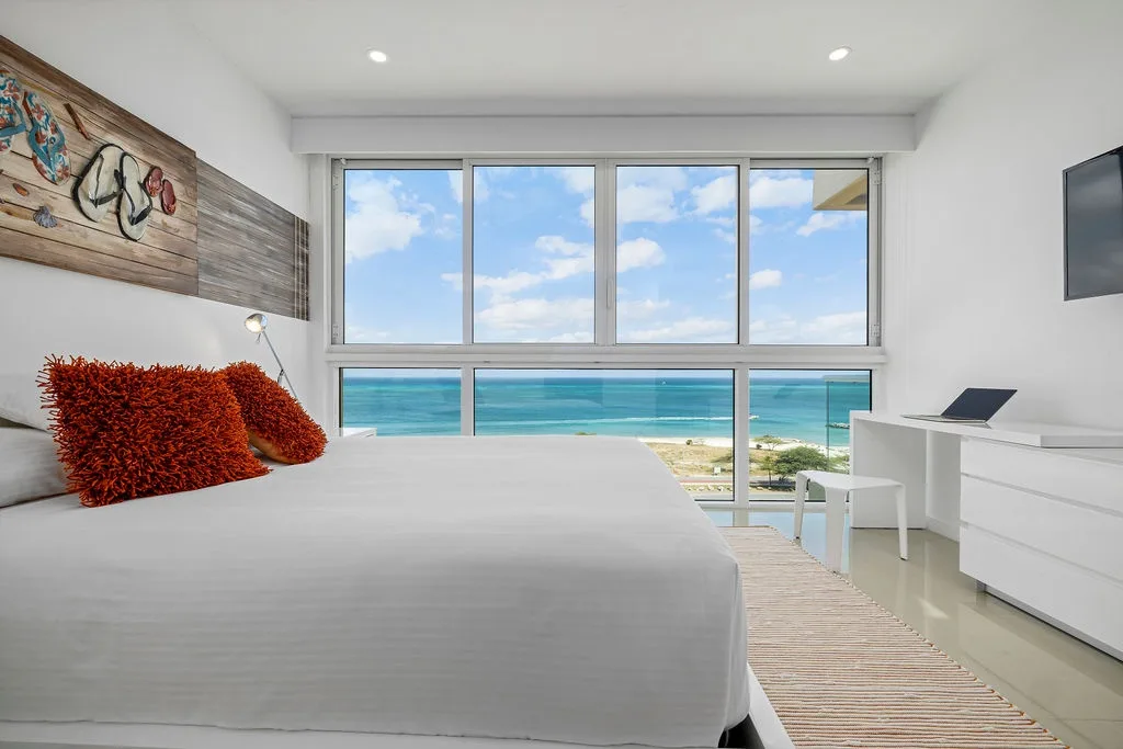 3BPH-BluePH2-2 - Aruba Family Friendly Oceanview PH with Hot Tub