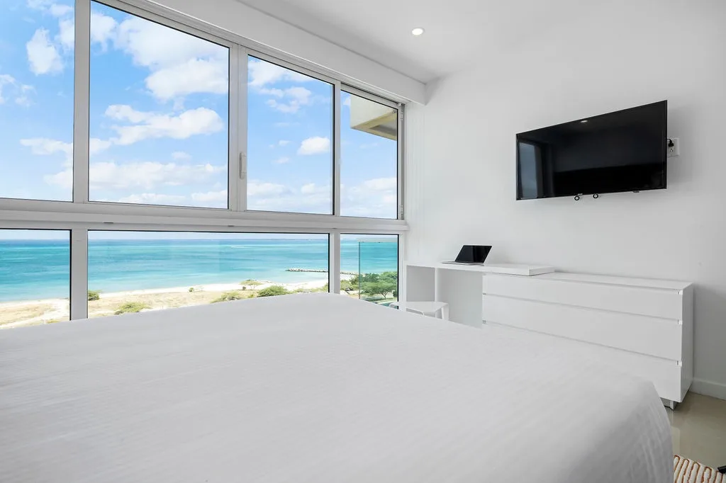 3BPH-BluePH2-2 - Aruba Family Friendly Oceanview PH with Hot Tub