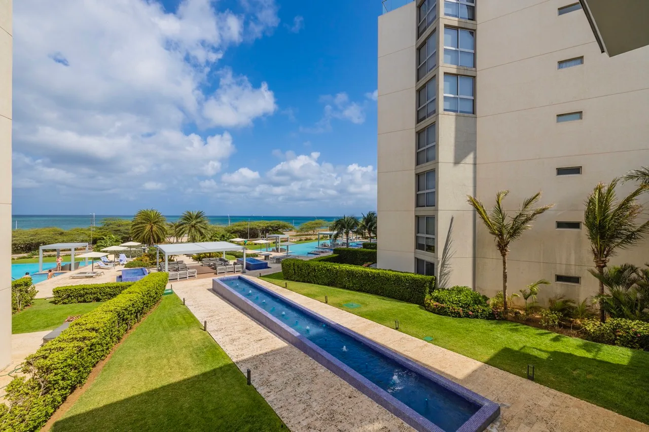 2BS-Azure232 - Luxury Oceanfront Condo at Azure | Eagle Beach