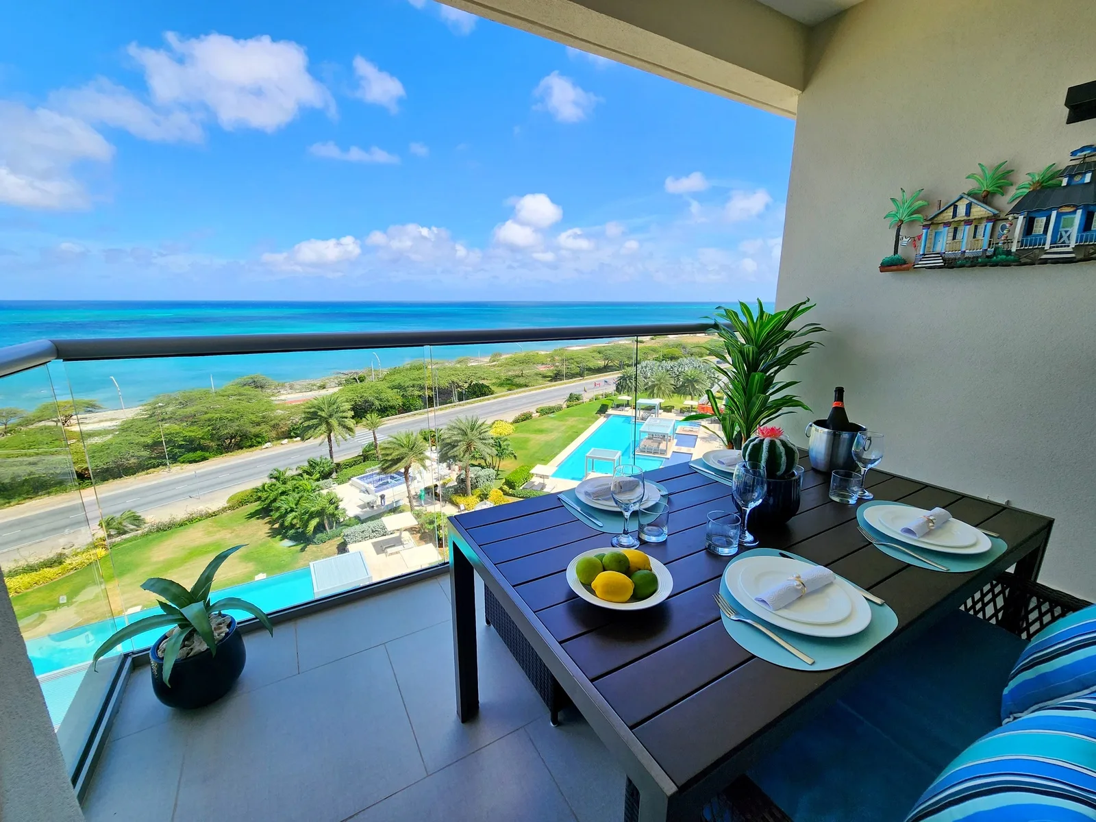 2BS-Azure623 - Author’s Beach Chic Ocean View Condo