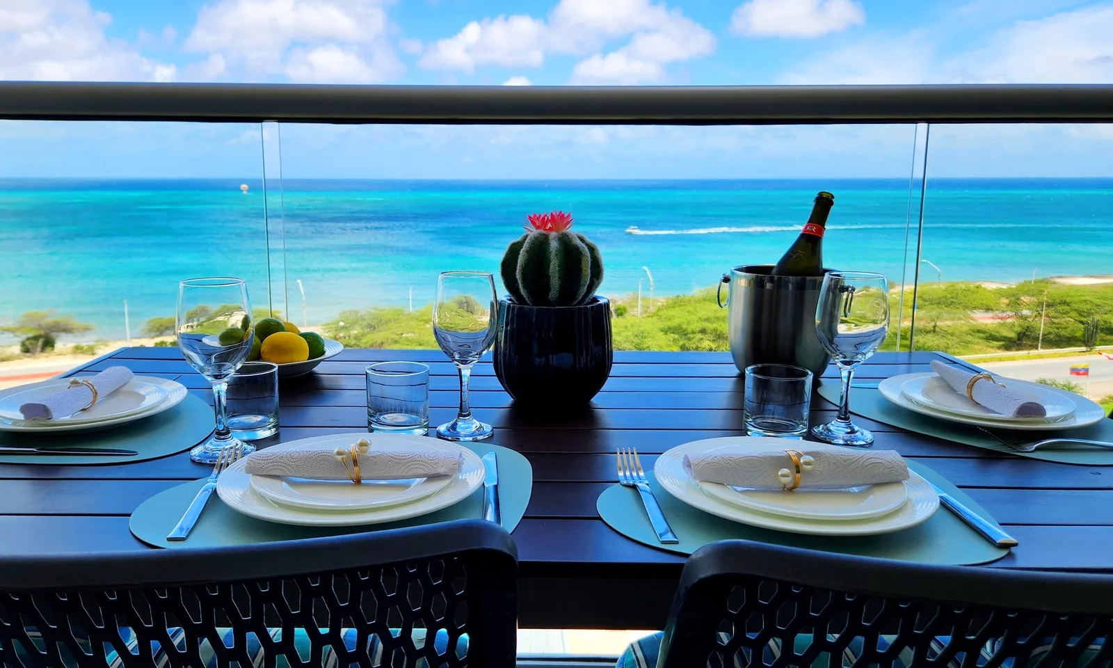 2BS-Azure623 - Author’s Beach Chic Ocean View Condo