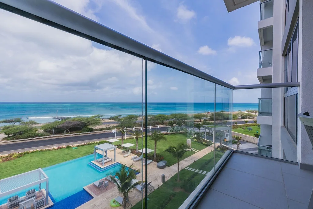 2BS-Azure413 - Modern Condo with Ocean View; Ready for Work or Play or Both!