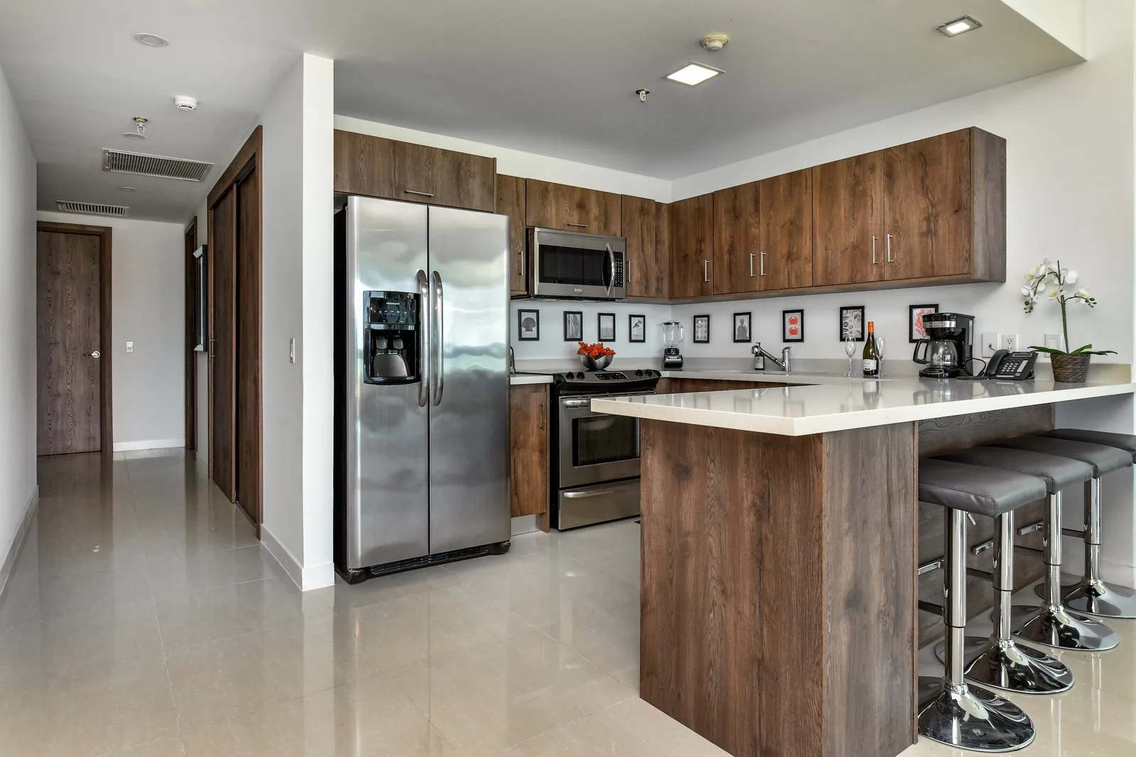 3BS-Blue226 - Luxury 5* 3 bdr Oceanfront condo between both Eagle & Palm Beach!